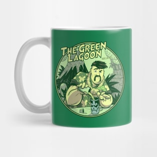 Green Lagoon: Blob the Bartender Mug